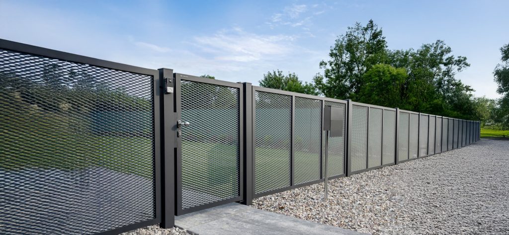 Jednokřídlá branka LAMARK z tahokovu s motivem Mauricius